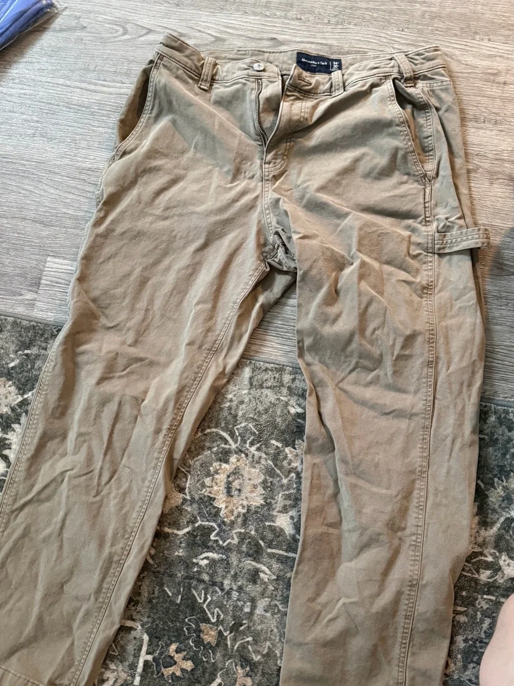 Abercrombie & Fitch Tan Chino Pants